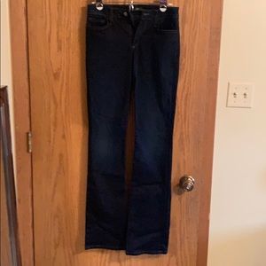 JOE’S dark wash curvy bootcut jeans